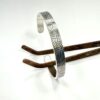 Pulsera de Plata 925 Ajustable Texturizada